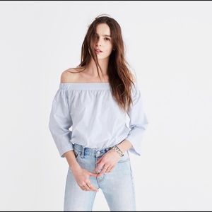 Madewell off the Shoulder Top
